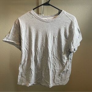 Champion Gray Short Sleeve Tee Relaxed Fit